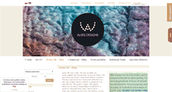 Desktop Screenshot of aleksandrawiniarska.com