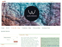 Tablet Screenshot of aleksandrawiniarska.com
